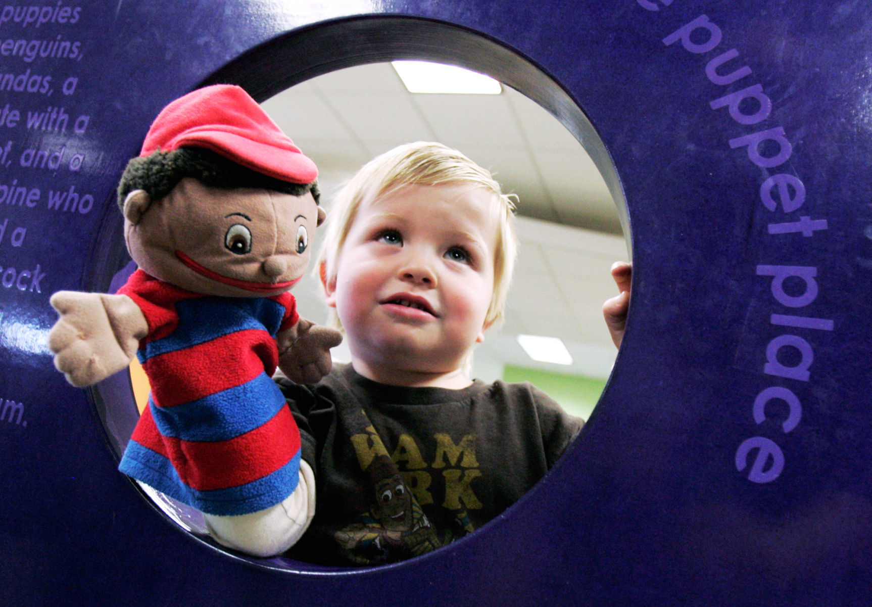 Watch a puppet show